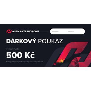 Dárkový poukaz 500 Kč